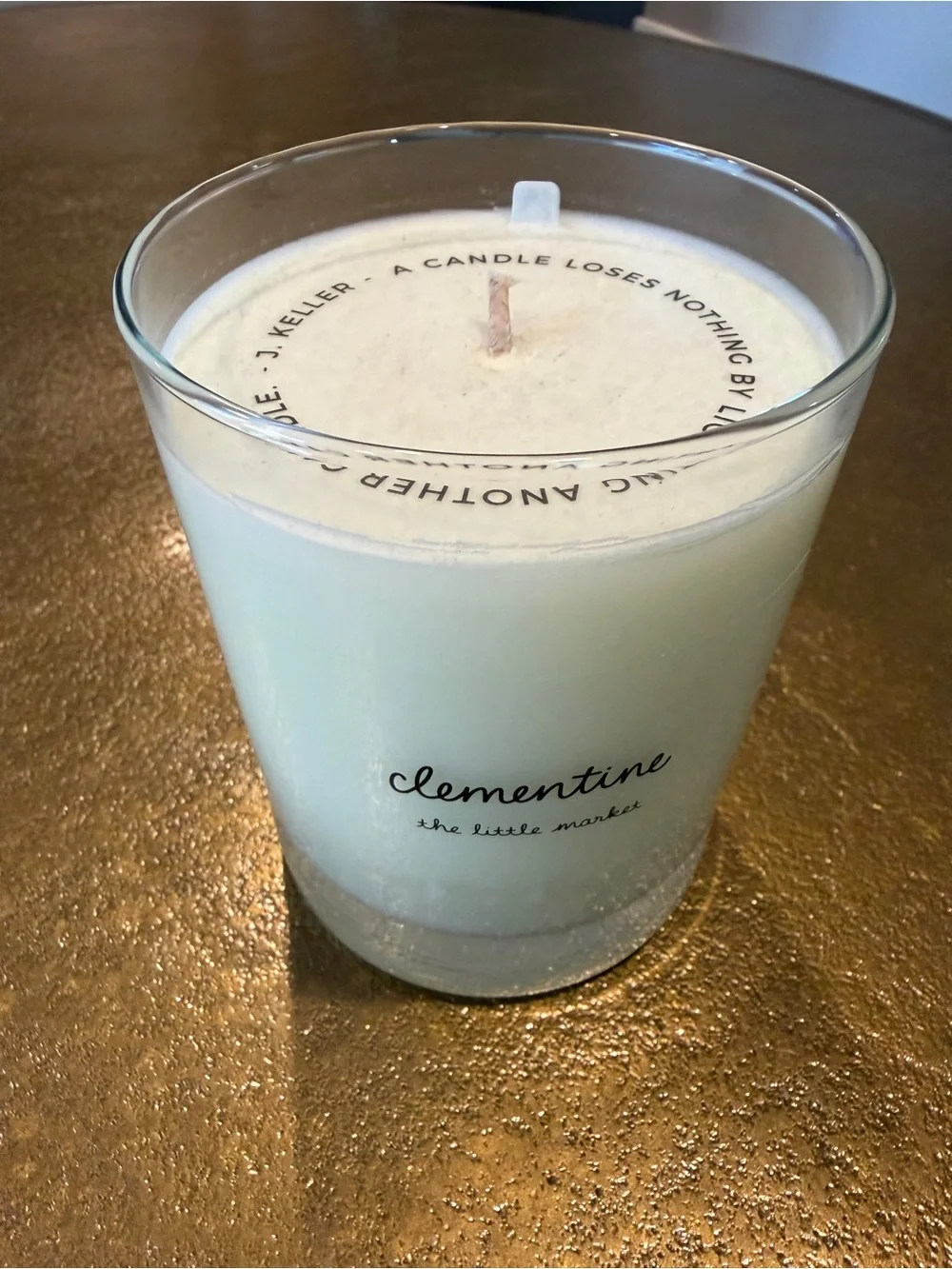 The Little Market Clementine Scented Candle